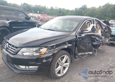 2014 Volkswagen Passat 2.0L Tdi Sel Premium from USA, damaged, VIN 1VWCN7A32EC106209